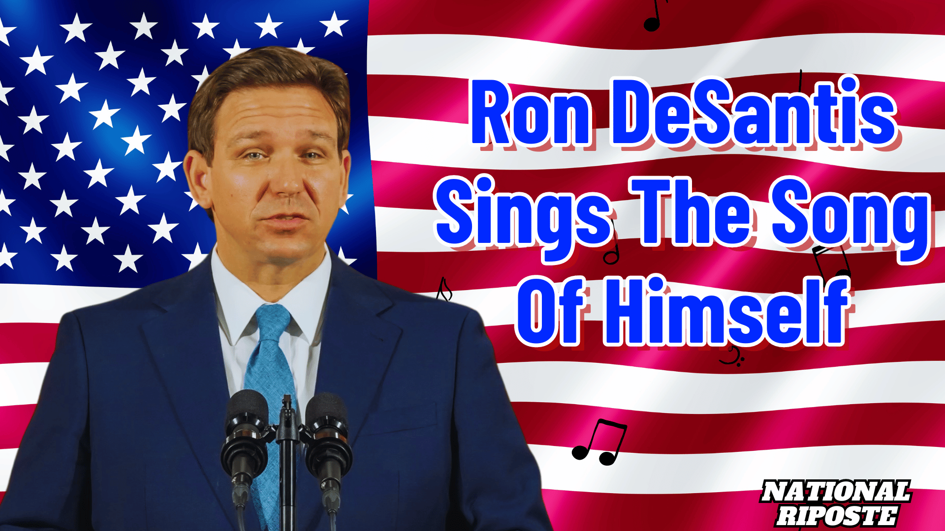ron desantis sings song of himself featured image
